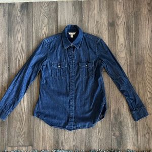 Denim Button Down Shirt